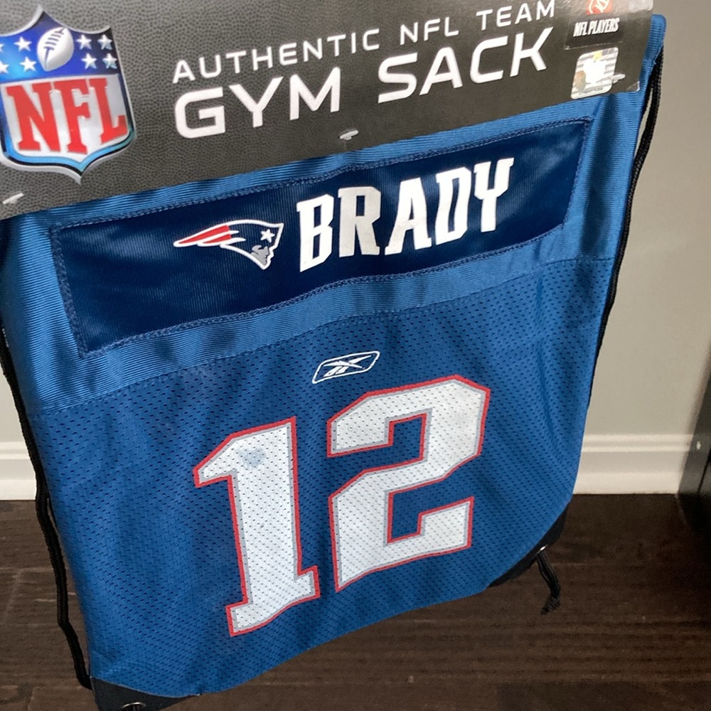 NFL Team Gym Sack with Brady 12